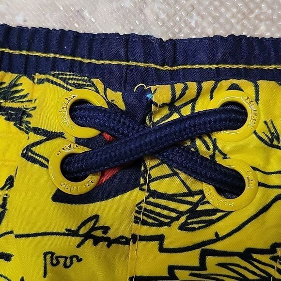 OSH KOSH YOUTH PHIRANA PRINT BOY MESH LINED SWIM TRUNKS SIZE 5 - Picture 3 of 7